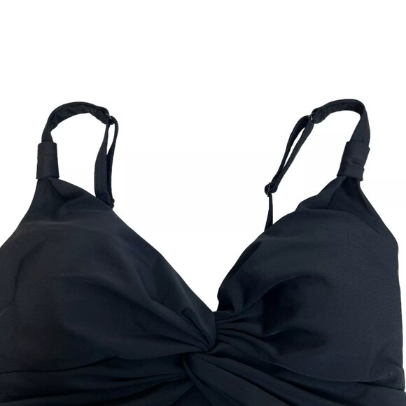 Disney Parks Black Mickey Mouse Adjustable Strap One Piece Swimsuit Size S - Picture 10 of 16